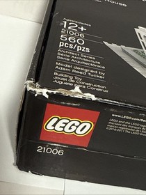 LEGO ARCHITECTURE: The White House 21006/Incomplete/Read