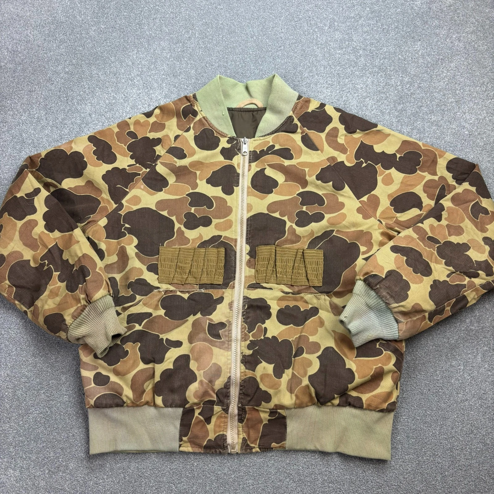 RealTree Jacket Adult Large Brown Workwear Canvas Camo Hunting Insulated Mens