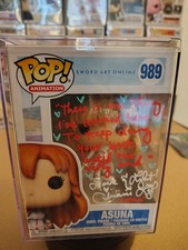 Asuna/Signed and Quoted by Cherami Leigh/JSA Authenticated