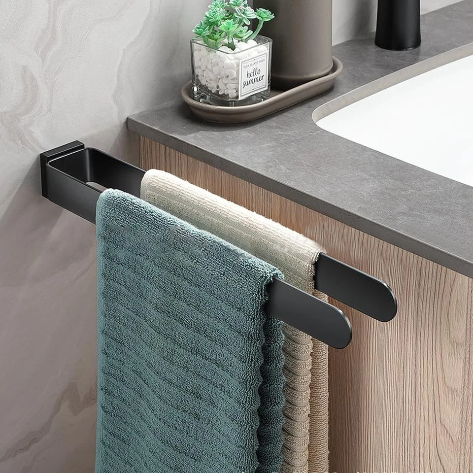 60cm Badetuchhalter Handtuchhalter aus Edelstahl Wandmontierter Handtuchhalter - Bild 2 von 4