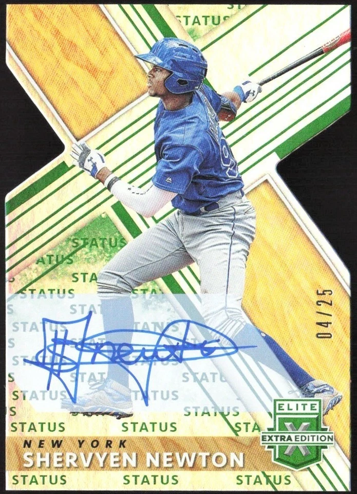 Autographs Status Emerald Die-Cut