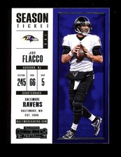 2017 Panini Contenders Season Ticket #37 Joe Flacco Baltimore Ravens QTY