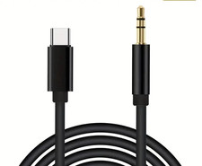 For iPhone 15 16 17 Pro Max Type-C to 3.5mm AUX Audio Car Adapter Cord