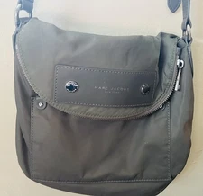 Marc Jacobs Preppy Nylon Crossbody in Quartz Grey