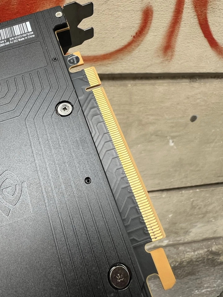 NVIDIA Titan V 12GB HBM2 Professional Volta CUDA Graphics Card GPU - Immagine 4 di 4