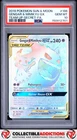 2019 Pokemon Sun & Moon Team Up #186 Gengar & Mimikyu Gx  Secret  PSA 10