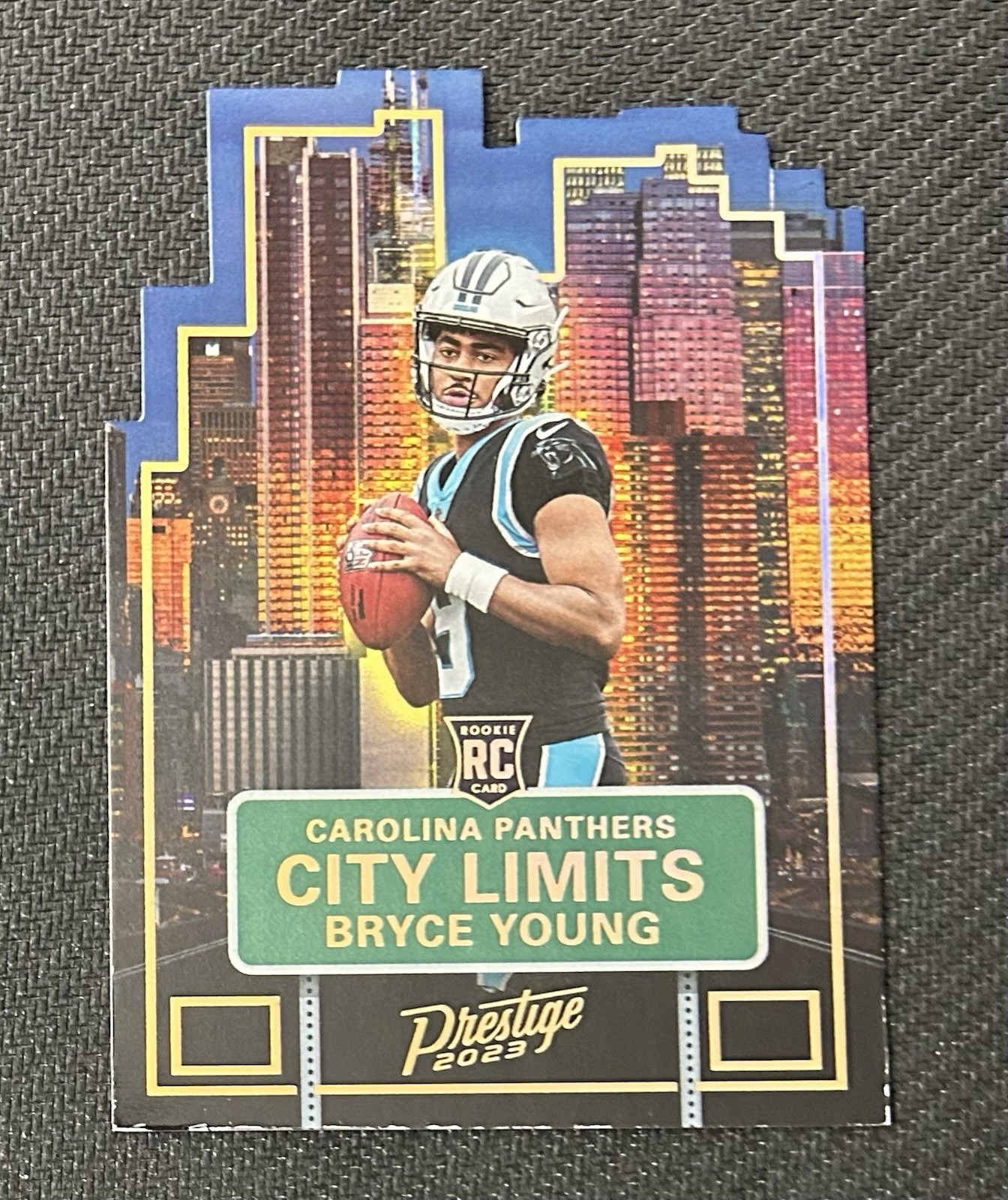 2023 Bryce Young Rookie  Panini Prestige #CL-1 City Limits Die-Cut SSP Case Hit