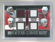 Roy Bourque Messier Fleury 2013 In The Game Decades For Your Country Black Patch