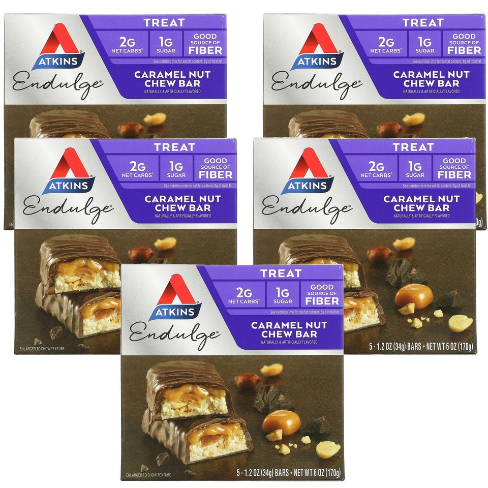Endulge, Caramel Nut Chew Bar