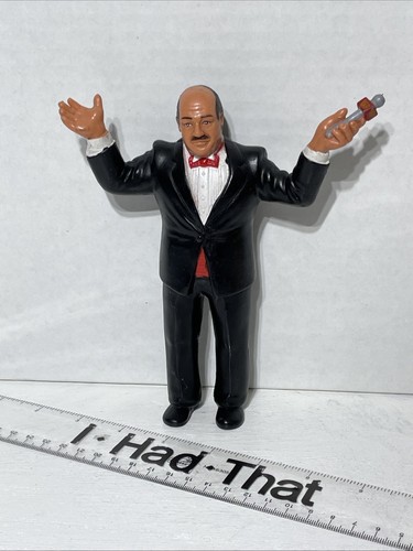 Mean Gene Okerlund VTG 1986 WWF LJN Titan Sports 7...