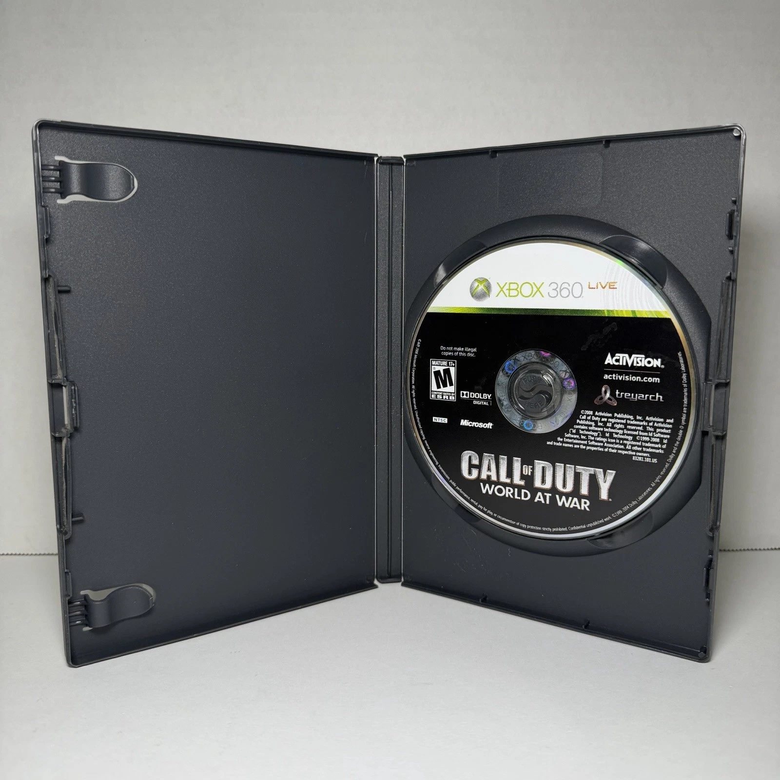 Call Of Duty: World At War (Microsoft Xbox 360) Disc Only - Tested