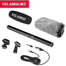 YELANGU MIC07 Professional Camera Interview Video Recording Shotgun Microphone