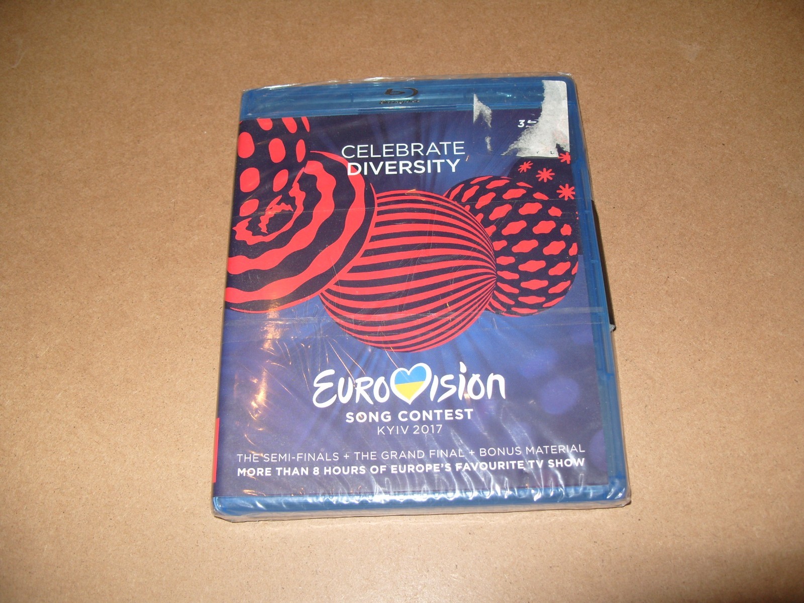 Eurovision Song Contest Kyiv  2017 - 3 Blu-Ray NEW & SEALED (C13)