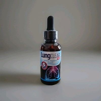 Lung Clear Drops, Extra Strength Pro Blend with Mullein Leaf Extract Respiratory