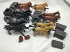 Marx CTS Caissons Playset Accessories w/ Teams of Horses