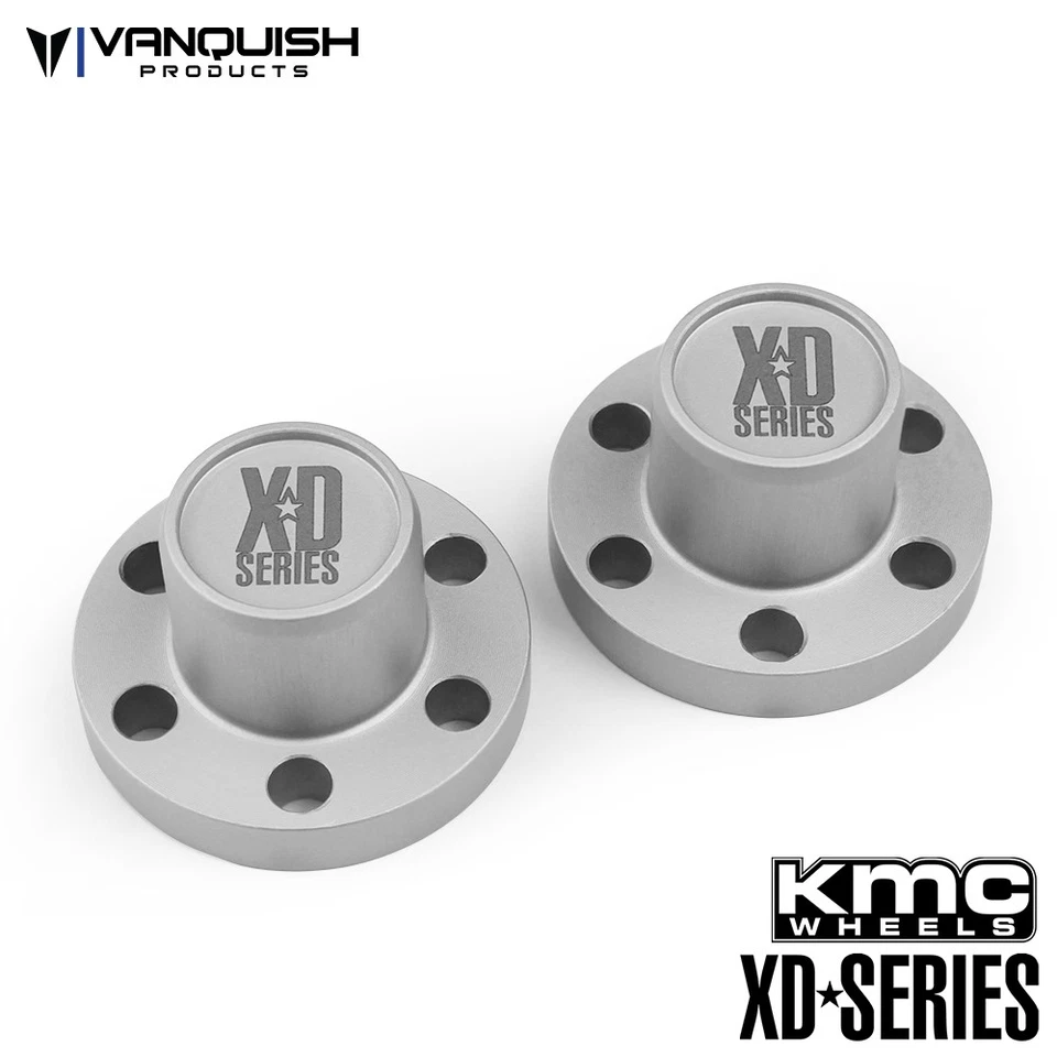Vanquish KMC 1.9 XD127 Bully Wheel Clear Anodized w/ XD Series Center Hubs 4x - Image 3 of 4