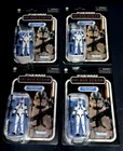 STAR WARS Clone Trooper 501st VC240 Vintage Collection HASBRO X4 FIGURES 1:18