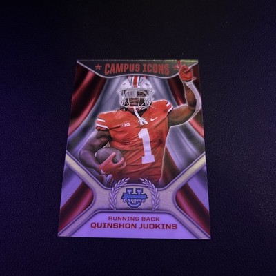 2024 Bowman University Chrome - Campus Icons Quinshon Judkins #CI-21 (RC)