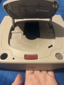 Sega Saturn Model 2 White Shell with Screws & RF Plates