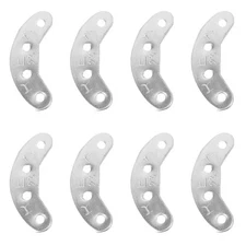 4 Pairs Sole Repair Kit Boot Heel Plates Tap Replacement