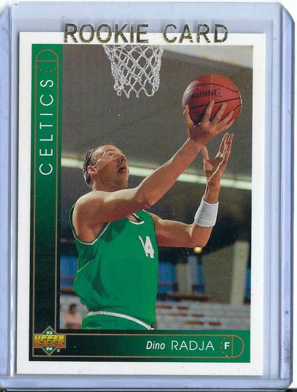 Dino Radja, 1993-94 Upper Deck Basketball Rookie Card #150 (A)