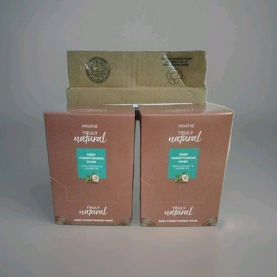 Pantene Truly Natural Deep Conditioning Mask(1.7 0z , 10pc In The Box)