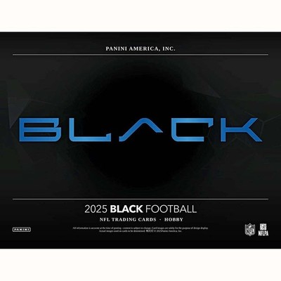 2025 Panini Black Football Hobby Box factory sealed 25PAFB