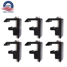 6pc Track Mounting Clamp For Toyota Tacoma Tundra Truck Cap Camper Shell