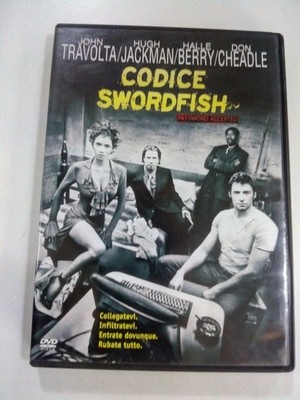 SWORDFISH CODE DVD FILM (no vhs) Italiano John Travolta Halle Berry DVD