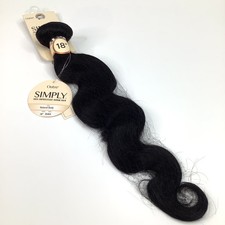 Outre Simply Natural Body Hair Extension 18" In BLK Weft