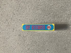 Sky Destroyer Unused Game W/Box Manual Rare Retro Famicom FC Very Good NTSC-J JP