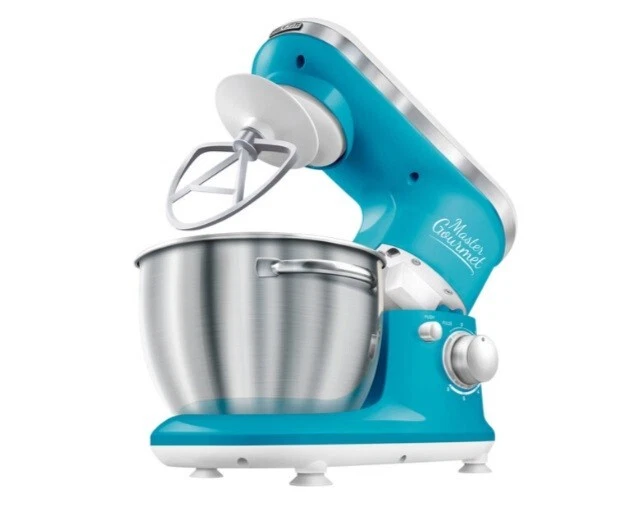 SENCOR 4.2 Qt. 6-Speed Stand Mixer 600W w/ Pouring shield, Turquoise - Image 3 of 4