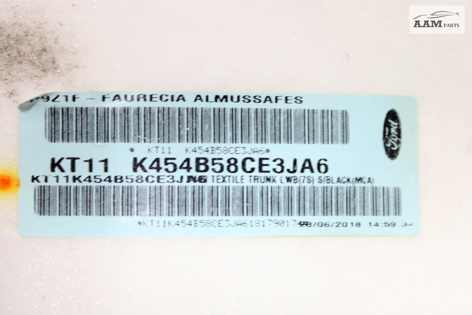 2019-2022 FORD TRANSIT CONNECT LWB REAR FLOOR CARPET COVER LINER OEM - Image 4 of 4