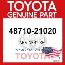 Genuine Toyota 48710-21020 Arm Assy Rear Suspension No.1 RH/LH 4871021020 OEM