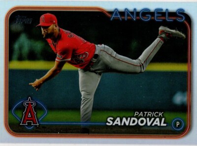 2024 Topps Baseball Patrick Sandoval No. 388 Los Angeles Angels