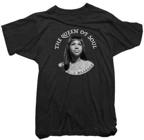 T-shirt homme Aretha Franklin - Tee-shirt photo Queen - Sous licence officielle - Photo 1 sur 25