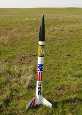 Estes Big Red Max Model Rocket to Patriot Tube and Fin Conversion Kit