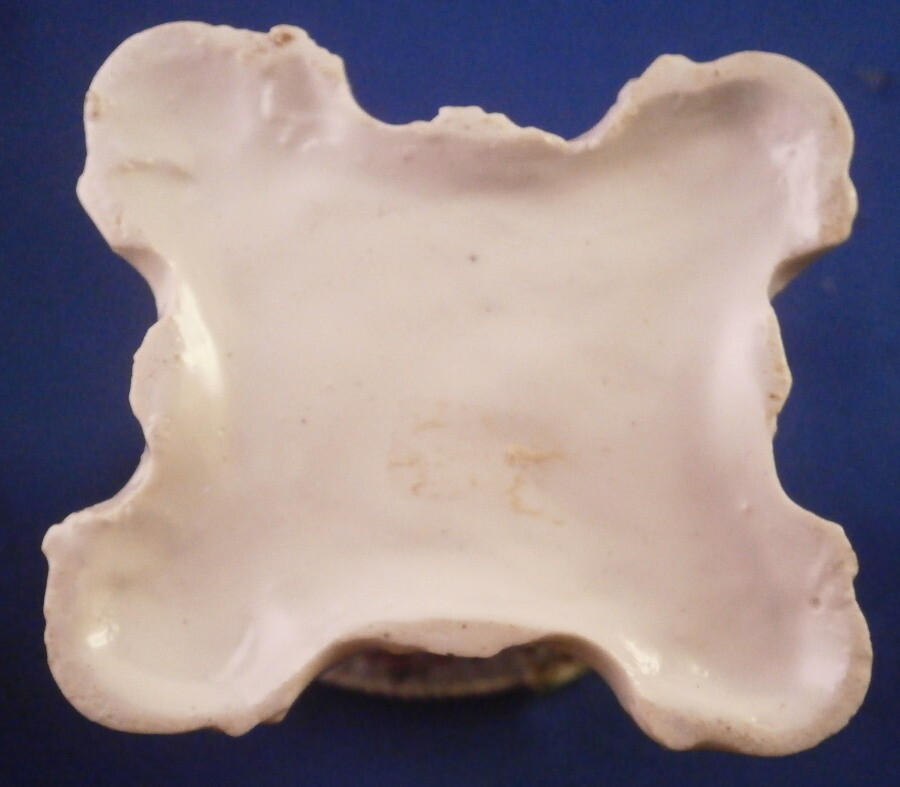 Rare 18thC Cozzi Porcelain Incense Burner Porzellan Potpourri Dish