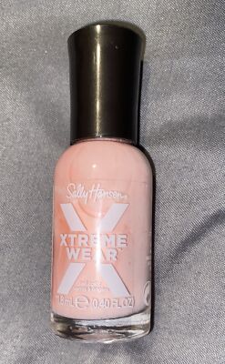 Sally Hansen Hard As Nails Xtreme Wear Nail Polish Liquid- Tickled Pink 0.4 New