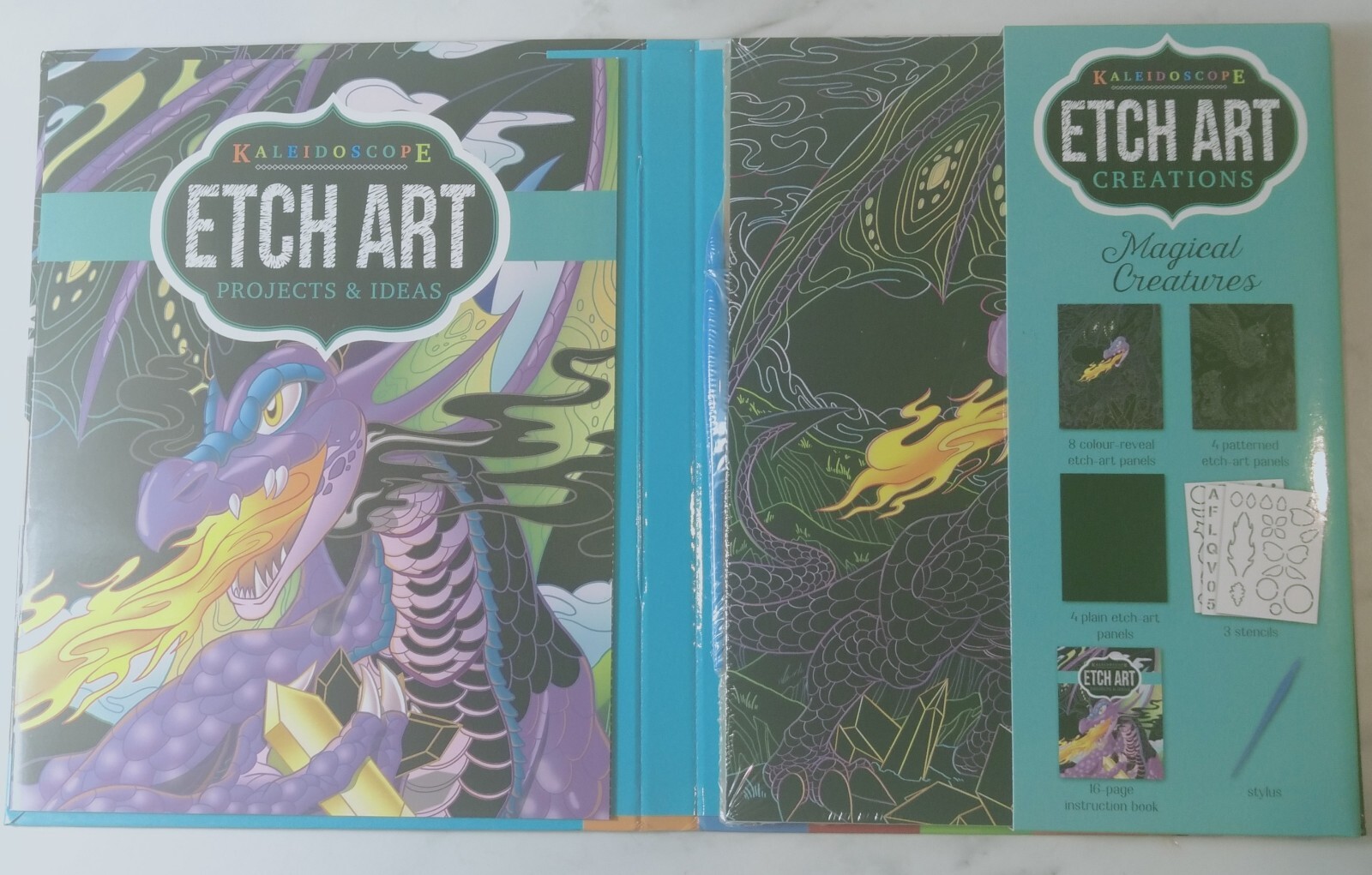 Kaleidoscope Etch Art Creations Magical Creatures NEW eBay