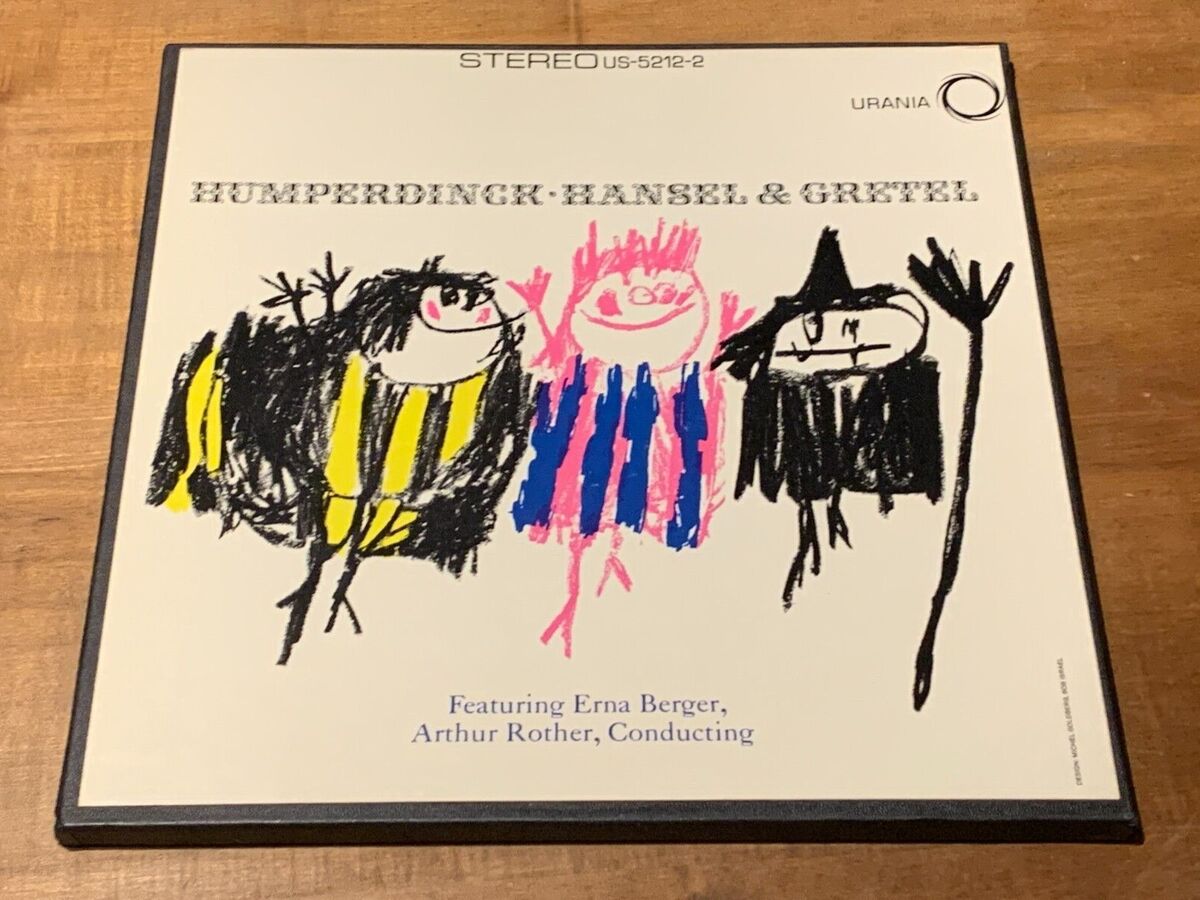 Humperdinck Hansel und Gretel ERNA BERGER ARTHUR ROTHER Urania 2LP Stereo Box EX Humperdinck Hansel und Gretel ERNA BERGER ARTHUR ROTHER Urania 2LP Stereo Box EX