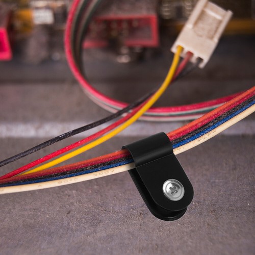 100 Pcs Cable Clamp Buckle Cord Clips for Management Clamps Fasteners - Afbeelding 4 van 12