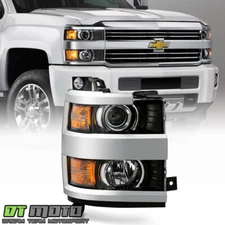 2015-2019 Chevy Silverado 2500HD 3500HD Projector Headlight Headlamp - Passenger