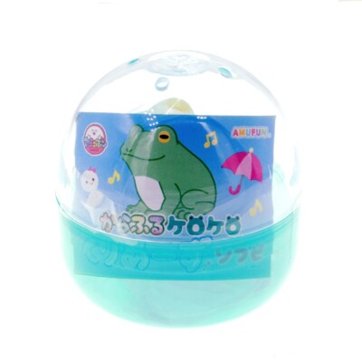 Japanese Blind Box Frog Clear Sofubi Vinyl Art Toy 1 Random Figure