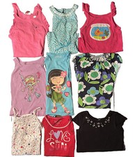 Girls Lot Of 9 Size 6 Sleeveless Tops Osh Kosh Carter  s Jumping Beans Gymboree
