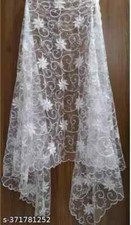 Indian Women for Fancy Net Embroidery Dupatta Women  Girls