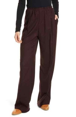 NEW VINCE Wide Leg Flannel Pants in 