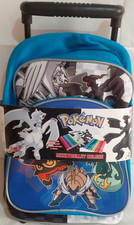POKEMON ZAINO TROLLEY PER ASILO E TEMPO LIBERO CON COLORI E ALBUM DA COLORARE
