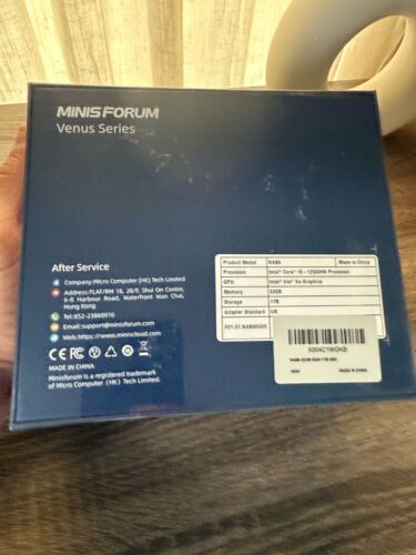 Venus Series NAB9 Mini PC, 32GB RAM 1TB, Intel Core i9-12900HK, MINISFORUM - Picture 4 of 10