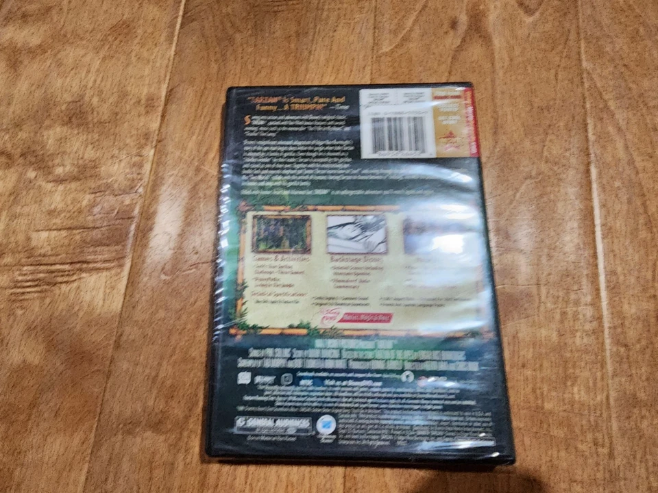 🌈 NEW Sealed Walt Disney's Tarzan Special Edition (DVD, 1999) Phil Collins - Image 2 of 2